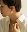 SMELLY so’　curve earring