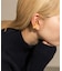SMELLY so’　flat circle earcuff gld