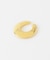 SMELLY so’　flat circle earcuff gld
