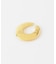 SMELLY so’　flat circle earcuff gld