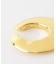 SMELLY so’　flat circle earcuff gld