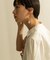 SMELLY so’　baroque pearl bar earring