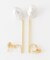 SMELLY so’　baroque pearl bar earring