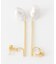 SMELLY so’　baroque pearl bar earring