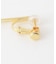 SMELLY so’　baroque pearl bar earring