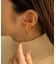 SMELLY so’　double circle earcuff gld