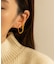 SMELLY so’　double circle earcuff gld
