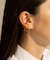 SMELLY so’　double circle earcuff gld