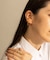 SMELLY so’　double circle earcuff gld