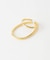 SMELLY so’　double circle earcuff gld
