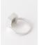 SMELLY so’　square amazonite ring