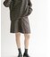 ハイウエストコーティングショートパンツ