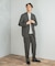 LIFE STYLE TAILOR　レトロヘリンボンストレッチジャケット