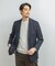 LIFE STYLE TAILOR　デニムライクニットジャケット