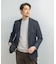 LIFE STYLE TAILOR　デニムライクニットジャケット