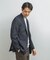 LIFE STYLE TAILOR　デニムライクニットジャケット