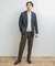 LIFE STYLE TAILOR　デニムライクニットジャケット