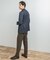 LIFE STYLE TAILOR　デニムライクニットジャケット