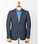 LIFE STYLE TAILOR　デニムライクニットジャケット