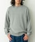 スウェットライクニットプルオーバー