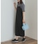 バックVストレートキャミワンピース