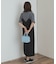 バックVストレートキャミワンピース