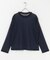 mizuiro ind　mesh dots crew neck pullover
