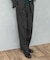 LIFE STYLE TAILOR　レトロヘリンボンストレッチ2タックパンツ