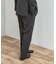 LIFE STYLE TAILOR　レトロヘリンボンストレッチ2タックパンツ