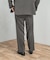 LIFE STYLE TAILOR　レトロヘリンボンストレッチ2タックパンツ