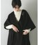 ウールカシミヤリバーポンチョ