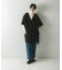 ウールカシミヤリバーポンチョ