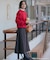 『仁村紗和さん着用』『UR TECH 200日ニット』スウェットライクプルオーバー