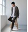 『XLサイズ／WEB限定／仁村紗和さん着用』『UR TECH 200日ニット』Vネックカーディガン