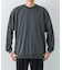 new basic　WASHABLE MERINO WOOL CREW-NECK