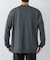 new basic　WASHABLE MERINO WOOL CREW-NECK
