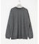 new basic　WASHABLE MERINO WOOL CREW-NECK