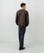 new basic　WASHABLE MERINO WOOL CREW-NECK