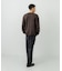 new basic　WASHABLE MERINO WOOL CREW-NECK