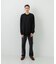 new basic　WASHABLE MERINO WOOL CREW-NECK