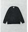 new basic　WASHABLE MERINO WOOL CREW-NECK