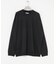 new basic　WASHABLE MERINO WOOL CREW-NECK
