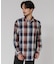 『別注』OUTDOOR EXCHANGE×URBAN RESEARCH　シャギーチェックシャツ