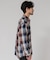 『別注』OUTDOOR EXCHANGE×URBAN RESEARCH　シャギーチェックシャツ