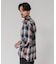 『別注』OUTDOOR EXCHANGE×URBAN RESEARCH　シャギーチェックシャツ