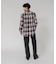 『別注』OUTDOOR EXCHANGE×URBAN RESEARCH　シャギーチェックシャツ
