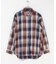 『別注』OUTDOOR EXCHANGE×URBAN RESEARCH　シャギーチェックシャツ