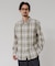 『別注』OUTDOOR EXCHANGE×URBAN RESEARCH　シャギーチェックシャツ