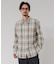 『別注』OUTDOOR EXCHANGE×URBAN RESEARCH　シャギーチェックシャツ