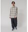 『別注』OUTDOOR EXCHANGE×URBAN RESEARCH　シャギーチェックシャツ